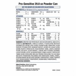 Sữa bột Similac cho trẻ hay nôn trớ Similac Pro-Sensitive Opti-GRO HMO 845g (Lon thiếc) 11 Sữa bột Similac cho trẻ hay nôn trớ Similac Pro-Sensitive Opti-GRO HMO 845g (Lon thiết)