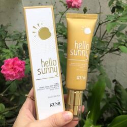 Sữa chống nắng Genie Hello Sunny Milky Cool Sun Block SPF50 PA+++ 50ml 7 sua chong nang genie hello sunny milky cool sun block spf50 pa 50ml 2