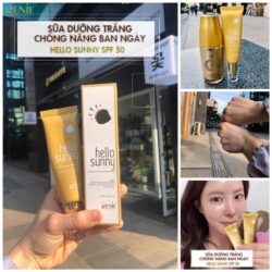 Sữa chống nắng Genie Hello Sunny Milky Cool Sun Block SPF50 PA+++ 50ml 9 sua chong nang genie hello sunny milky cool sun block spf50 pa 50ml 4