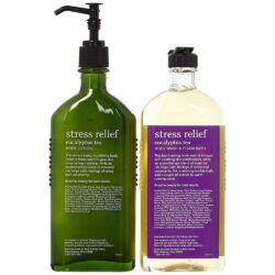 sua duong the bath and body works stress relief eucalyptus tea body lotion 192ml b