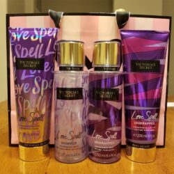 sua duong the victorias secret love spell unwrapped fragrance lotion 236ml a