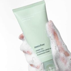 sua rua mat tra xanh innisfree green tea cleansing foam 150ml kc