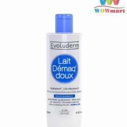 Sữa tẩy trang Evoluderm Lait Demaq Doux 250ml