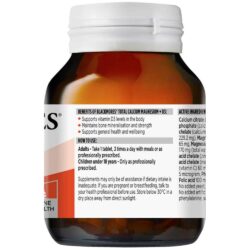 Bổ sung Canxi, Magie và D3 Blackmores Total Calcium Magnesium+D3 60 viên 10 thuoc bo sung canxi magie va d3 blackmores total calcium magnesiumd3 60 vien knwr