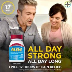 Viên uống Aleve Arthritis Cap Pain Reliever Naproxen Sodium 220mg 200 Tablets 16 thuoc giam dau ha sot aleve pain reliever fever reducer 200 vient t2