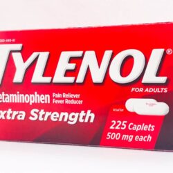Viên uống Tylenol Acetaminophen Extra Strength 500mg 225 Caplets 10 thuoc giam dau ha sot tylenol acetaminophen pain reliever 500mg 225 vien knd