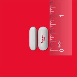 Viên uống Tylenol Acetaminophen Extra Strength 500mg 225 Caplets 17 thuoc giam dau ha sot tylenol acetaminophen pain reliever 500mg 225 vien t1