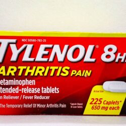 thuoc giam dau khop tylenol 8hr arthritis pain 650mg 225 caplets ka