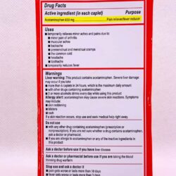 thuoc giam dau khop tylenol 8hr arthritis pain 650mg 225 caplets ke