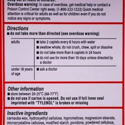 thuoc giam dau khop tylenol 8hr arthritis pain 650mg 225 caplets kh