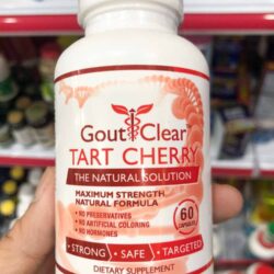 vien uong ho tro dieu tri gut gout clear tart cherry 60 vien gout do 1744