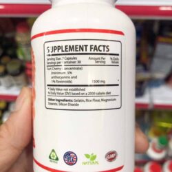 vien uong ho tro dieu tri gut gout clear tart cherry 60 vien gout do 1746