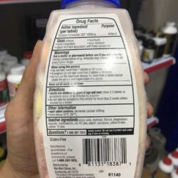 Kẹo ngậm giảm đau dạ dày Equate Ultra Strength Antacid 1000mg 160 viên vị trái cây 11 Keo ngam tri dau da day Equate Ultra Strength Antacid 1000mg 160 vien vi trai cay2