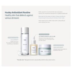 Bộ phục hồi da chống lão hóa Huxley Antioxidant Routine Trio Set 7 bo phuc hoi da chong lao hoa huxley secret of sahara antioxidant routine trio set a