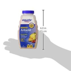 Kẹo ngậm giảm đau dạ dày Equate Ultra Strength Antacid 1000mg 160 viên vị trái cây 8 keo ngam tri dau da day equate ultra strength antacid 1000mg 160 vien vi trai cay a