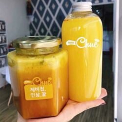 Nhân sâm tươi ngâm mật ong nghệ Mama Chuê Hàn Quốc 500g 7 nhan sam tuoi ngam mat ong nghe mama chue han quoc 500g b