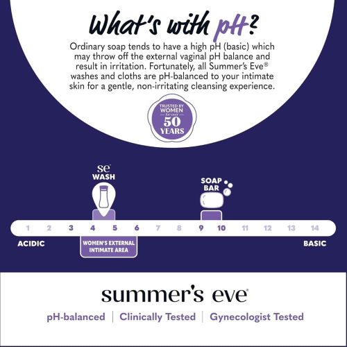 Nước rửa phụ khoa dùng ban đêm Summer’s Eve Lavender Night Time 354ml 11 nuoc rua phu khoa dung ban dem summers eve lavender night time 354ml 231124 kd