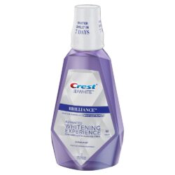 Nước súc miệng Crest 3D White Brilliance Whitening Experience Clean Mint 1 lít lốc 2 chai 5 Nước súc miệng Crest 3D White Brilliance Advanced Whitening Experience Clean Mint 1L