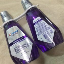 Nước súc miệng Crest 3D White Brilliance Whitening Experience Clean Mint 1 lít lốc 2 chai 7 Nước súc miệng Crest 3D White Brilliance Advanced Whitening Experience Clean Mint 1L