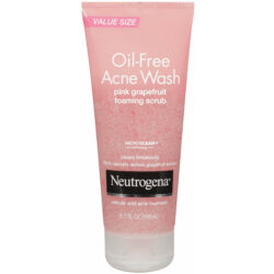 Vỉ sữa rửa mặt ngừa mụn và kem dưỡng Neutrogena Oil-Free Acne Wash Clearer Smoother Skin (4 tuýp) 6 oil