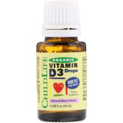 Siro bổ sung Vitamin D3 hữu cơ ChildLife Organic Vitamin D3 400IU 10ml 7 siro bo sung vitamin d3 huu co childlife organic vitamin d3 400iu 10ml c