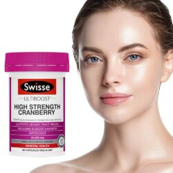 Viên uống Nam việt quất Swisse High Strength Cranberry 25000mg 30 viên 17 vien uong chong oxy hoa giam viem duong tiet nieu swisse high strength cranberry 25000mg 30 vien knj