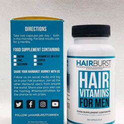 Viên uống mọc tóc chống rụng tóc cho nam HairBurst Hair Vitamins For Men 60 viên 11 vien uong moc toc chong rung toc cho nam hairburst hair vitamins for men 60 vien knc
