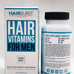 Viên uống mọc tóc chống rụng tóc cho nam HairBurst Hair Vitamins For Men 60 viên 9 vien uong moc toc chong rung toc cho nam hairburst hair vitamins for men 60 vien kne