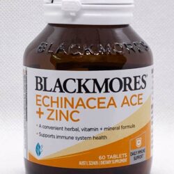 Viên uống cắt cơn cảm cúm Blackmores Echinacea Ace + Zinc 60 viên 8 vien uong tri cam cum tu hoa cuc dai blackmores echinacea ace zinc 60 vien knd