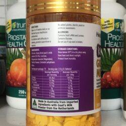 Sữa dê cô đặc hương Vani Healthy Care Goat's Milk 300 Chewable Tablets 7 IMG 9470 scaled