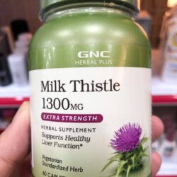 Viên uống bổ gan GNC Milk Thistle Extra Strength 1300mg 60 viên 5 Vien uong bo gan GNC Milk Thistle Extra Strength 1300mg 60 vien 6317