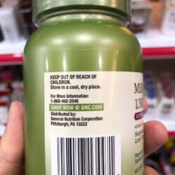 Viên uống bổ gan GNC Milk Thistle Extra Strength 1300mg 60 viên 7 Vien uong bo gan GNC Milk Thistle Extra Strength 1300mg 60 vien 6319