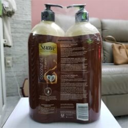 bo dau goi va xa phuc hoi toc hu ton suave coconut oil infusion 1 18l b