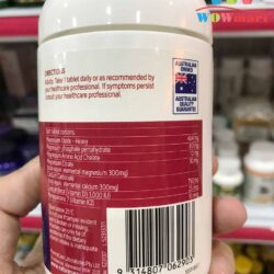 Viên hỗ trợ cơ xương Nature’s Way Magnesium + Calcium +D3 +K2 90 viên 10 bo sung magie va canxi cua uc natures way magnesium calcium 90 vien 2