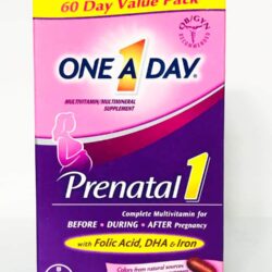 bo sung vitamin cho ba bau one a day womens prenatal 60 softgels knc