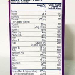 bo sung vitamin cho ba bau one a day womens prenatal 60 softgels kne