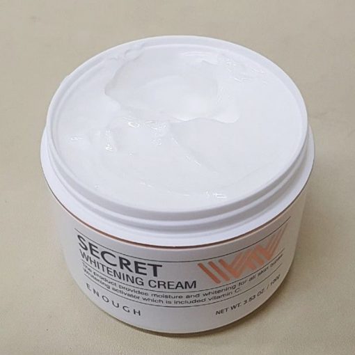 Kem dưỡng trắng da Enough Secret W Whitening Cream 100g cho mặt và body