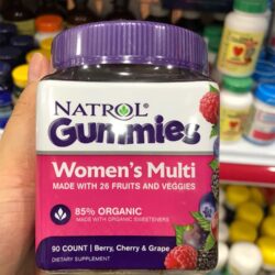Kẹo dẻo đa vitamin cho phụ nữ Natrol Gummies Women’s Multi 90 viên