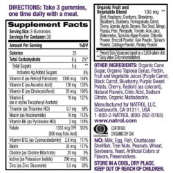 keo deo da vitamin cho phu nu natrol gummies womens multi 90 vien c