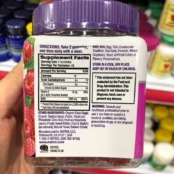 Kẹo dẻo đẹp da móng tóc Natrol Gummies Hair Skin Nails 90 viên 6 Kẹo dẻo đẹp da móng tóc Natrol Gummies Hair Skin Nails 90 viên