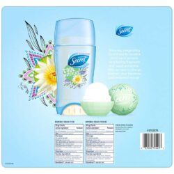 lan khu mui secret fresh waterlily invisible solid loc 3 chai lan va 1 lan freshie c