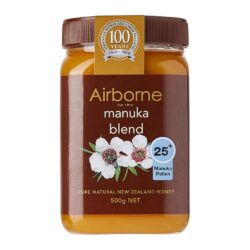 Mật ong New Zealand Airborne Manuka Blend 25+ 500g 7 mat ong airborne manuka blend 25 plus 500g a