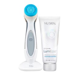 Máy rửa mặt Lumispa kèm sữa rửa mặt Nuskin Lumispa 100ml 6 may rua mat lumispa kem sua rua mat nuskin lumispa 100ml b