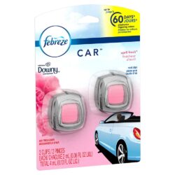 Nước hoa xe hơi Febreze Car April Fresh Downy Set 2 cái x2ml 5 Nước hoa xe hơi Febreze Car April Fresh Downy 2ml x2 cái