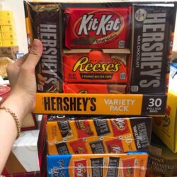 Socola 4 loại Hershey’s Kit Kat Reese’s Varity Pack 30 gói 8 socola 4 loai hersheys kit kat reeses varity pack 30 goi a