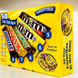 Socola tổng hợp 5 loại M&M Mars Chocolate Full Size Packs 30 gói 1521.3g 9 socola tong hop 5 loai mm mars chocolate full size packs 30 goi 1521 3g kc