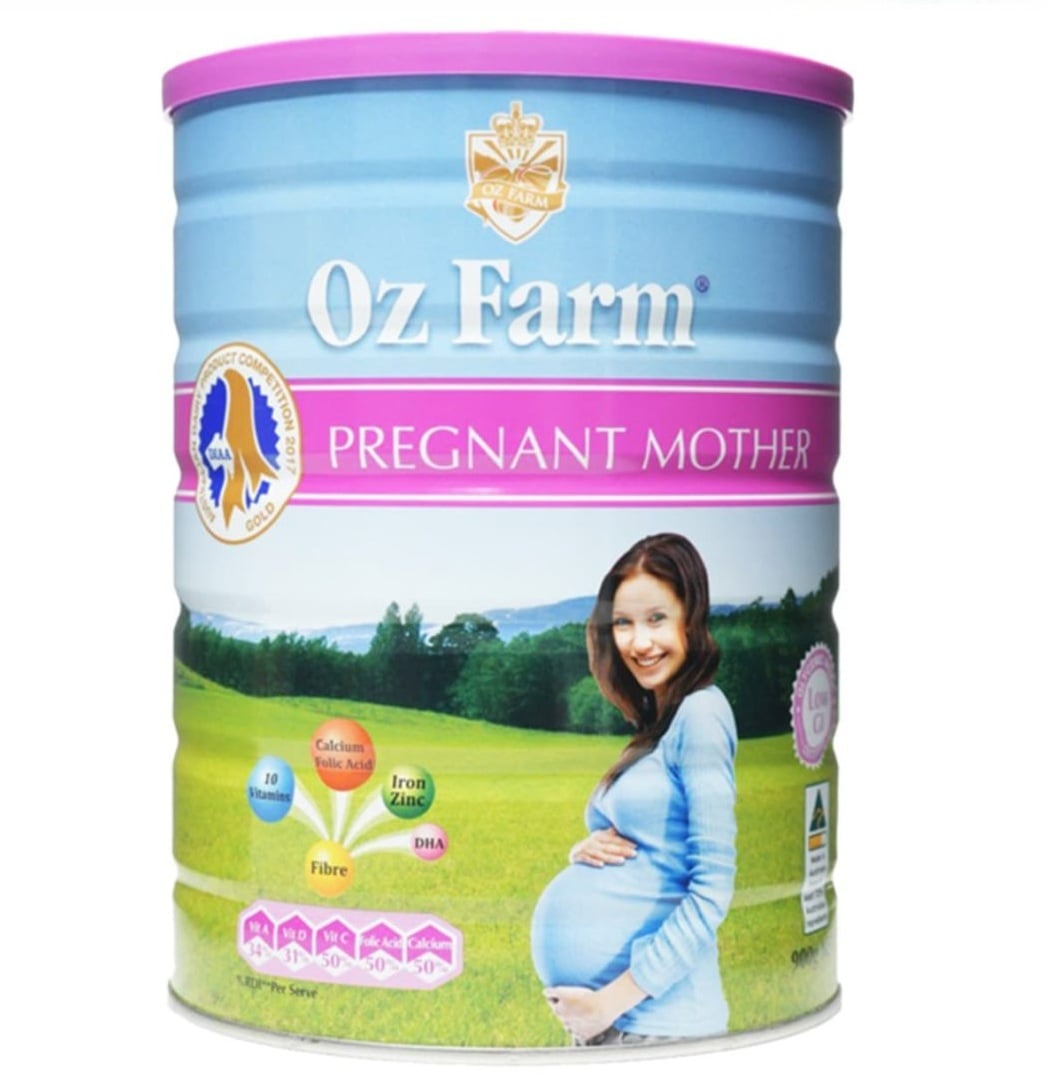 Sữa bà bầu Úc Oz Farm Pregnant Mother 900g