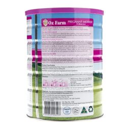 Sữa bà bầu Úc Oz Farm Pregnant Mother 900g 6 sua ba bau uc oz farm pregnant mother 900g b