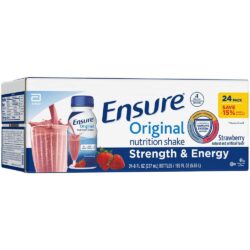 Sữa Ensure nước hương dâu Ensure Original Strawberry 237ml Thùng 24 chai 9 sua ensure nuoc huong dau ensure original strawberry 237ml thung 24 chai kna