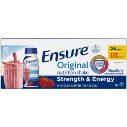 Sữa Ensure nước hương dâu Ensure Original Strawberry 237ml Thùng 24 chai 8 sua ensure nuoc huong dau ensure original strawberry 237ml thung 24 chai knc